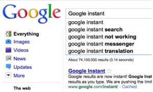 Google Instant 