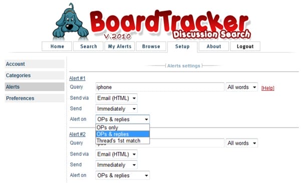 boardtracker discussion search